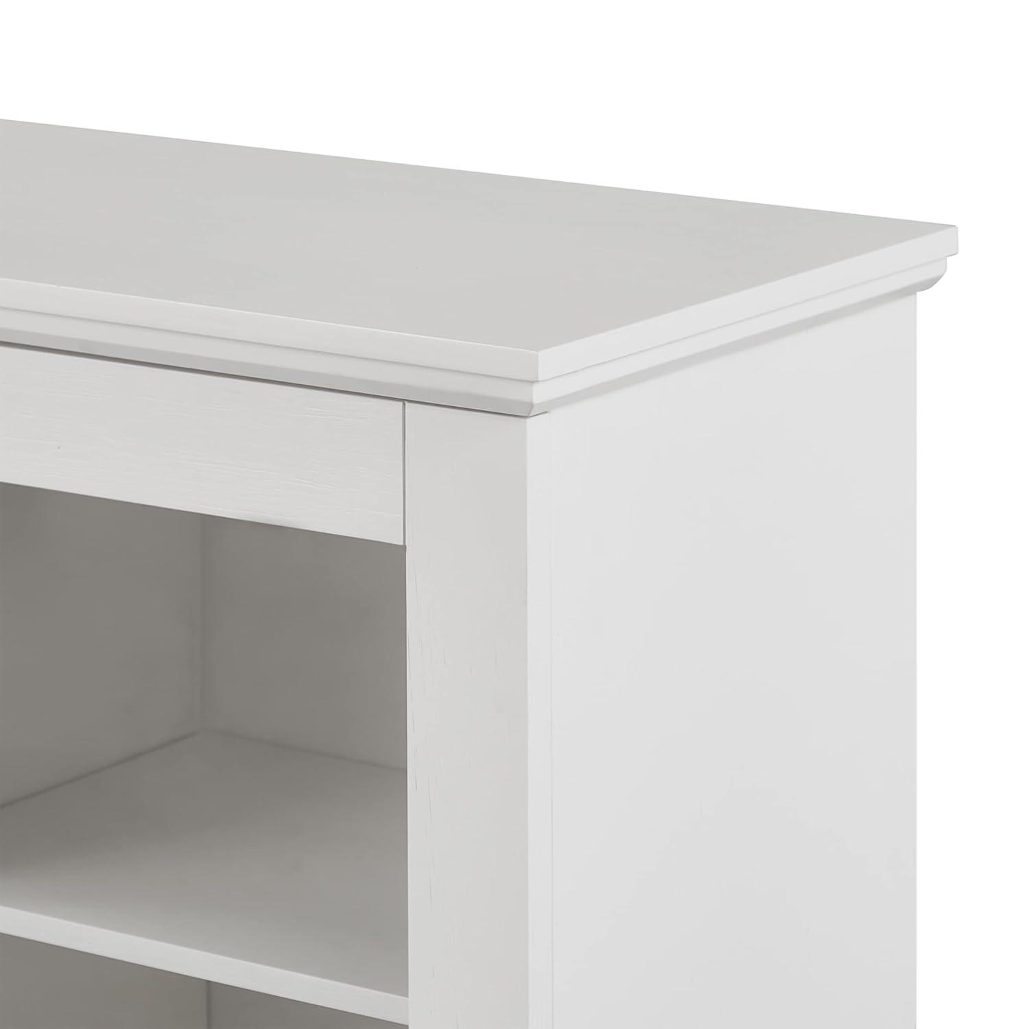 Real Flame Benjamin 81" Landscape TV Stand with Electric Fireplace by Real Flame