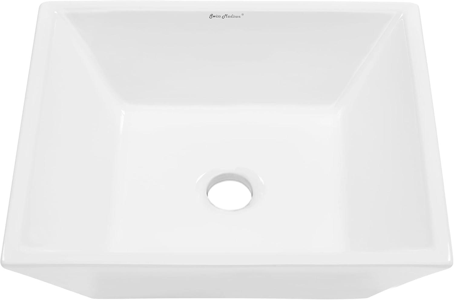 St. Tropez Square Ceramic Vessel Sink