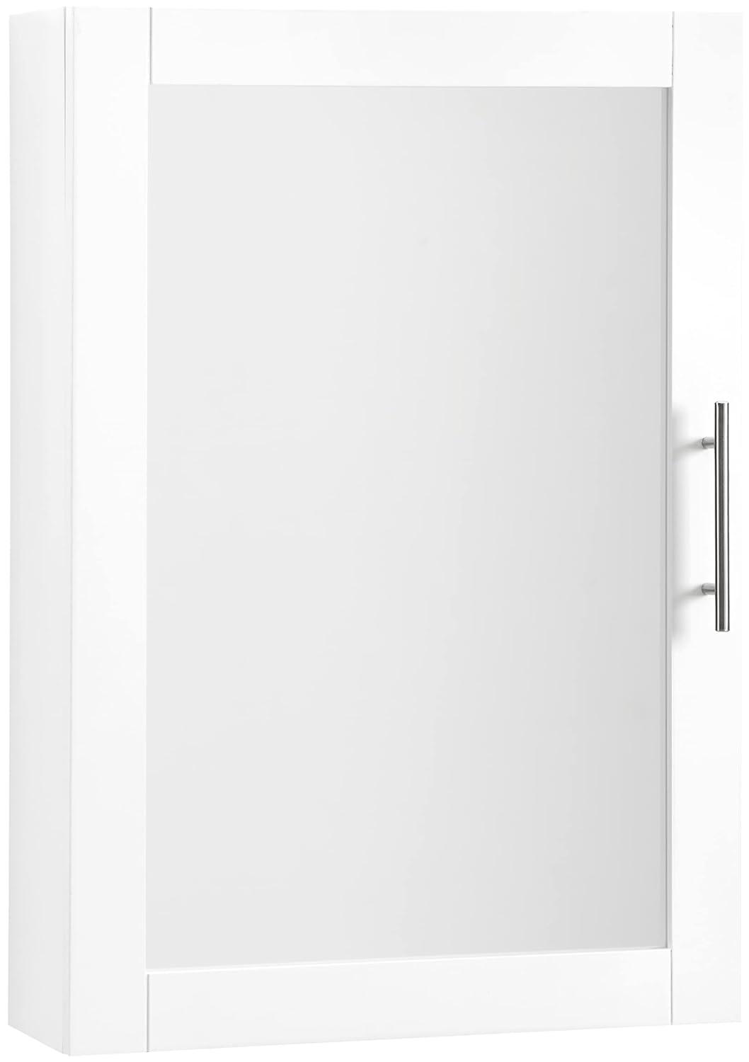 Crosley Savannah Medicine Cabinet White : Microfiber, Machine Washable, Non-Slip Backing
