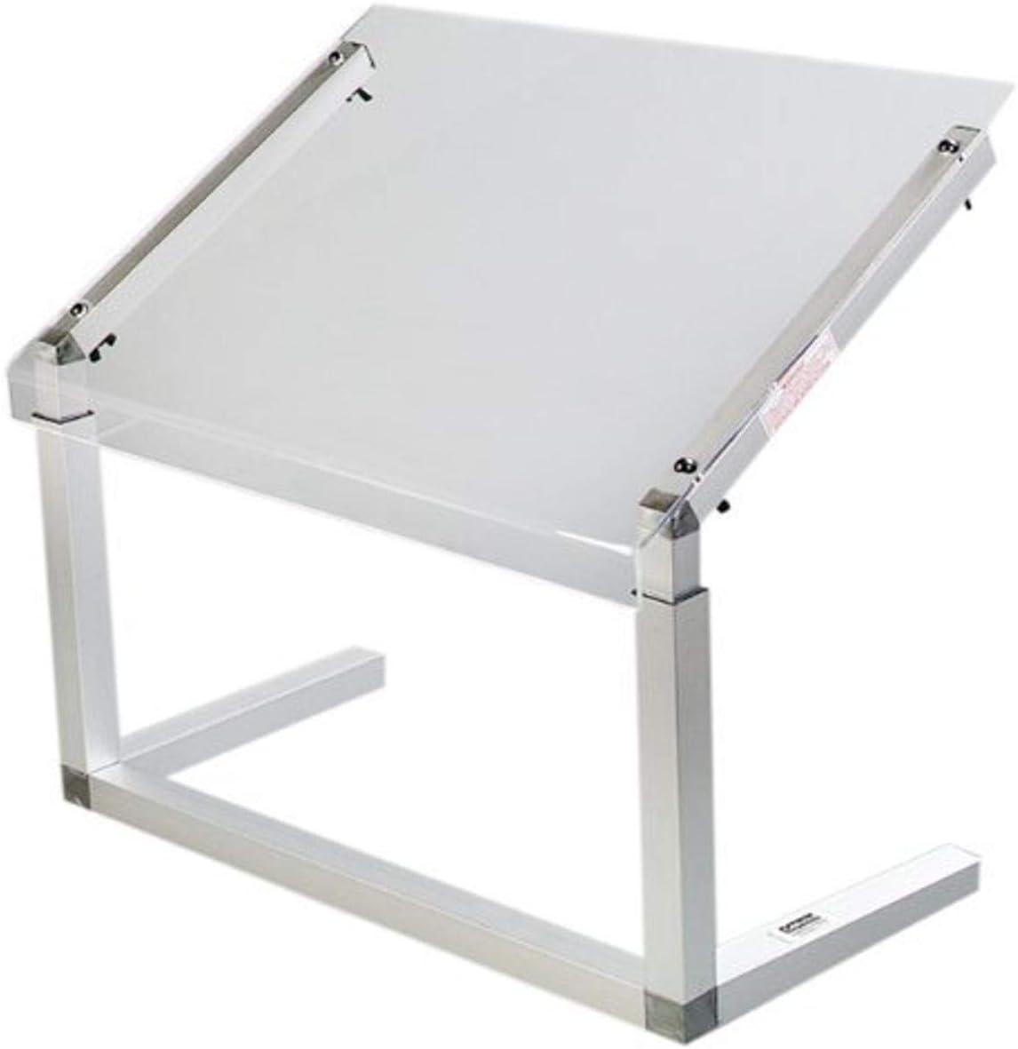 Carlisle 922407 Acrylic Adjustable Single-Sided Sneeze Guard with Aluminum Frame, 24-1/4 x 12.44", Clear