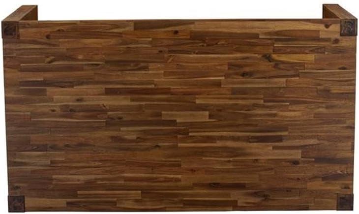 East West Furniture LM7-0N-T  Gorgeous Rectangular Small Dining Table with Antique Walnut Color Table Top Surface and Asian Wood Dinette Table Wooden Legs - Antique Walnut Finish