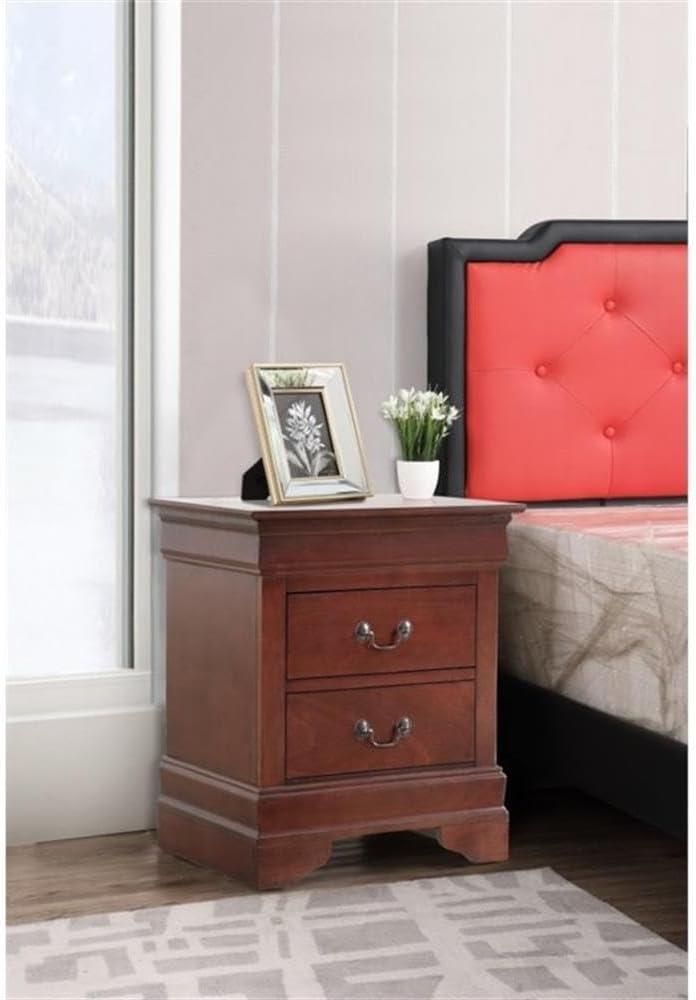 Louis Phillipe 2 - Drawer Nightstand