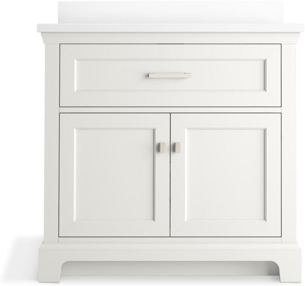 Charlemont 36 In. Bathroom Vanity Cabinet With Sink And Quartz Top