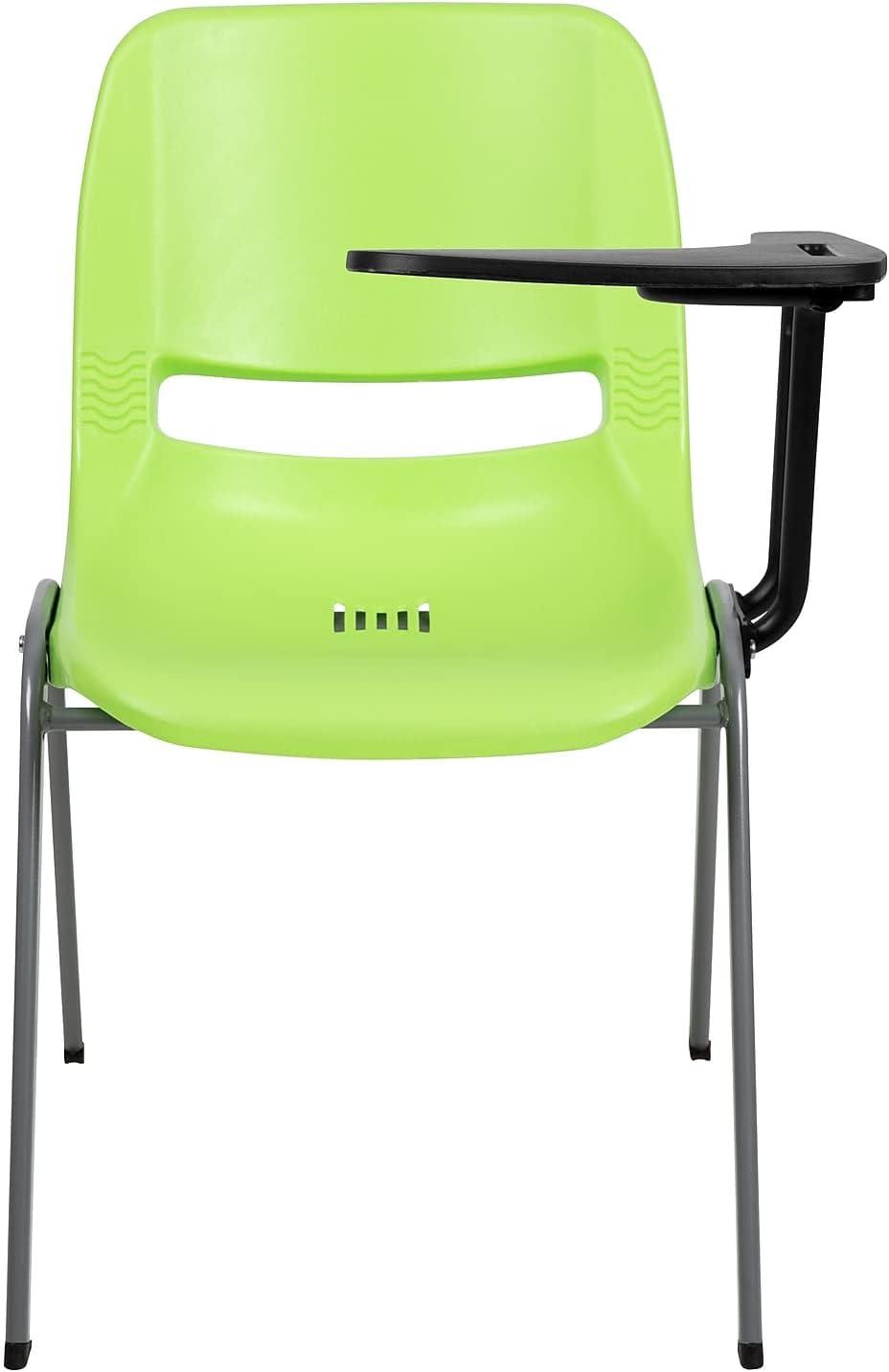 Flash Furniture Keaton 880 lb. Capacity Ergonomic Shell Stack Chair with Metal Frame