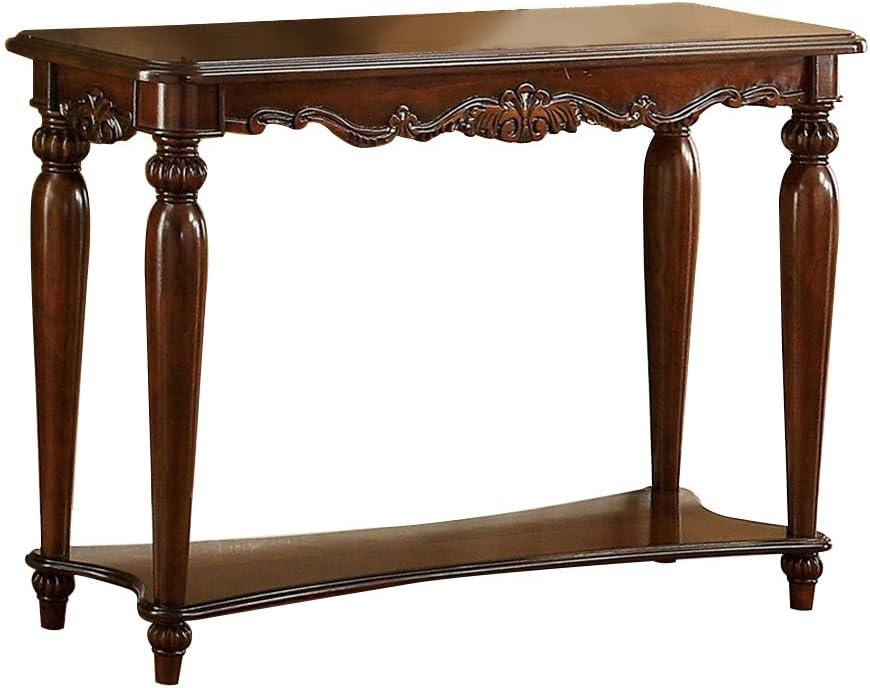 Maykoosh Handcrafted Haven Traditional Sofa Table, Cherry