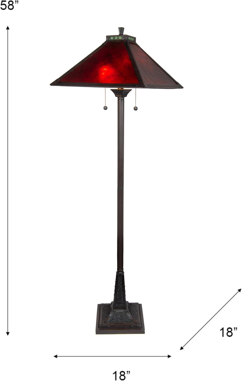 Dale Tiffany Mica Camelot Floor Lamp