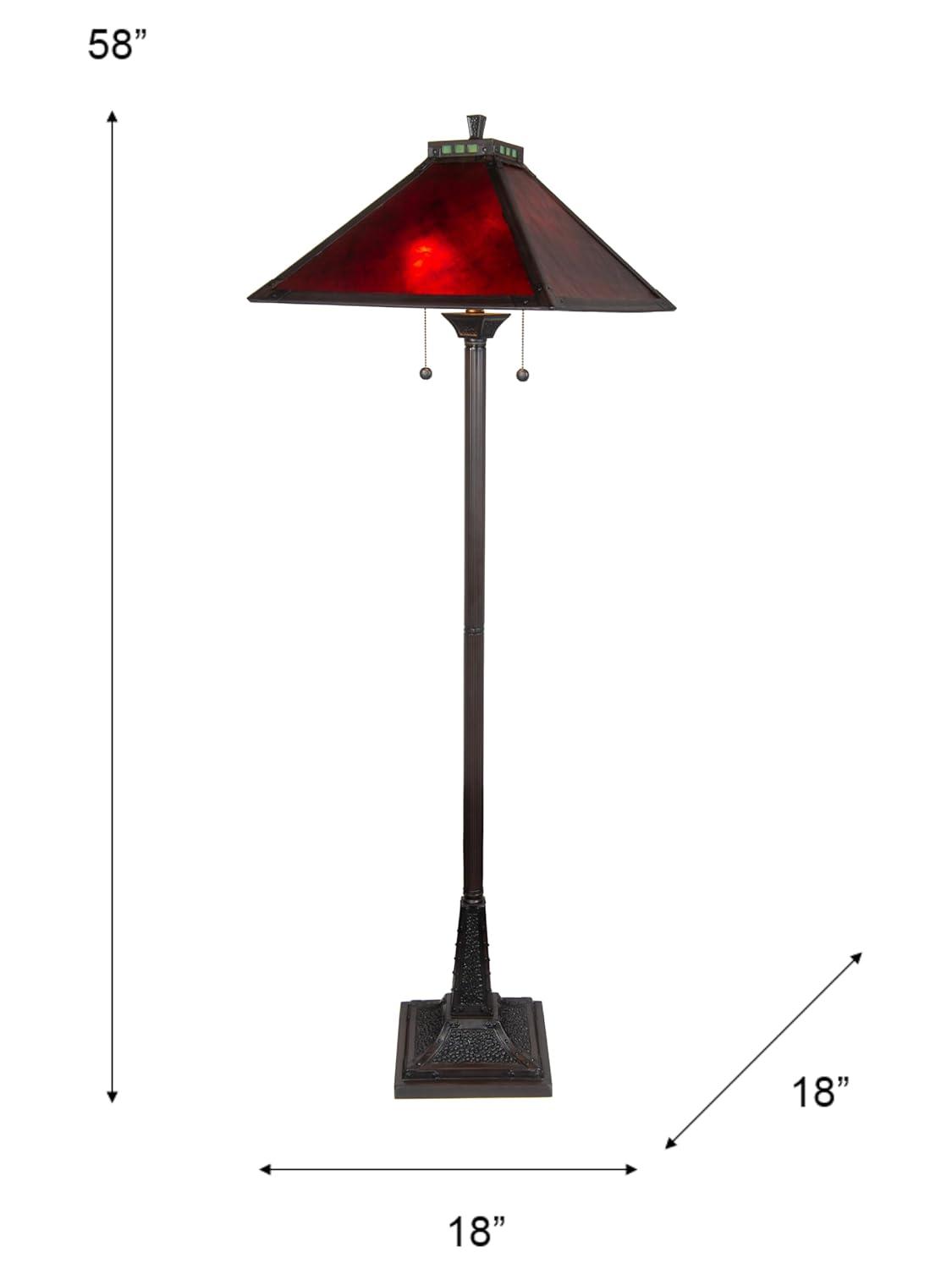 Dale Tiffany Mica Camelot Floor Lamp