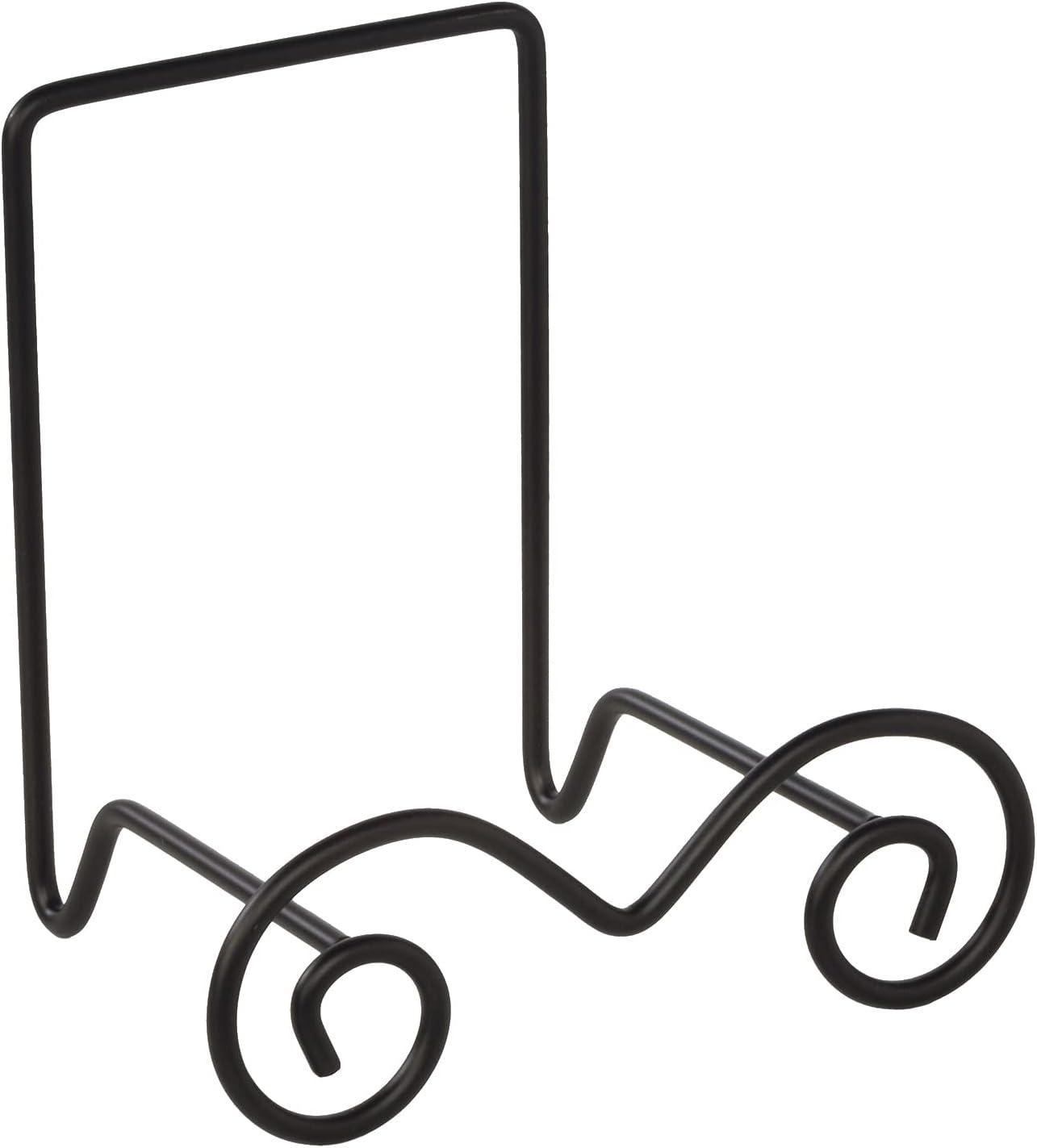 Bard's Wrought Iron Bowl or Deep Platter Stand, 9.375" H x 10.25" W x 7.625" D (For 12" - 16" Bowls or Deep Platters)