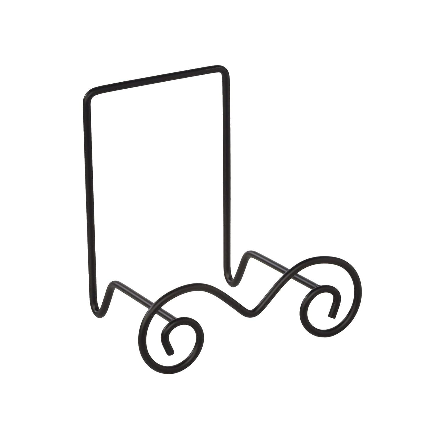 Bard's Wrought Iron Bowl or Deep Platter Stand, 9.375" H x 10.25" W x 7.625" D (For 12" - 16" Bowls or Deep Platters)