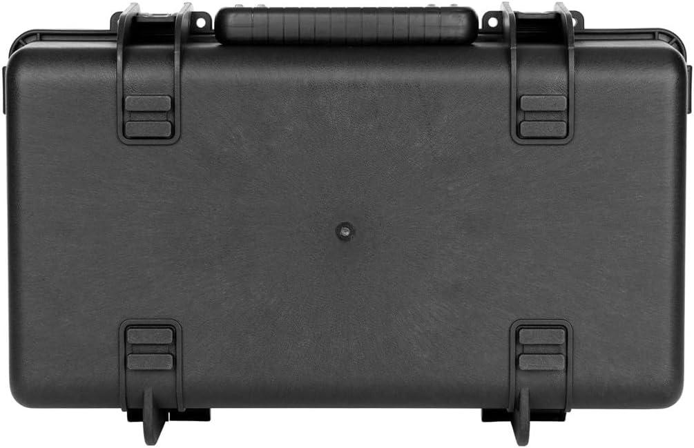 Monoprice Weatherproof Hard Case - 22in x 14in x 8in With Customizable Foam, IP67, Shockproof, Customizable Name Plate
