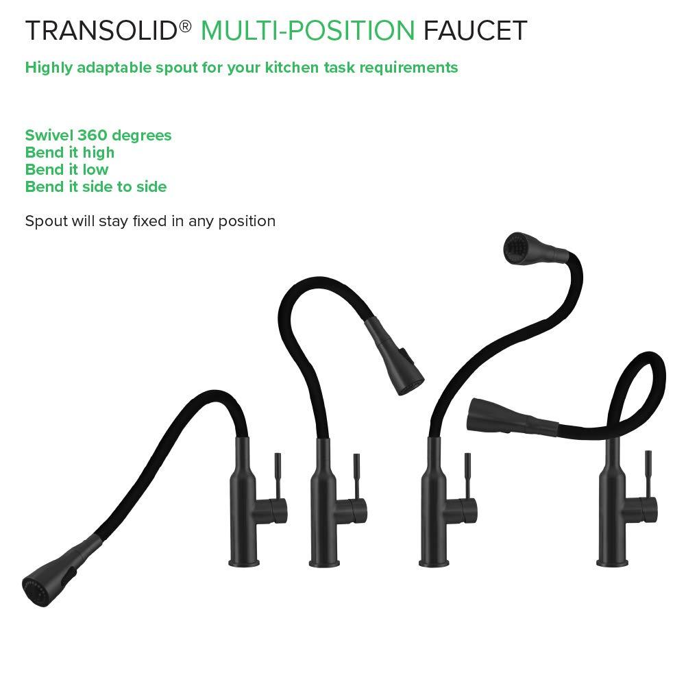 Flexible Multi-Function Faucet Single-Hole Laundry Faucet