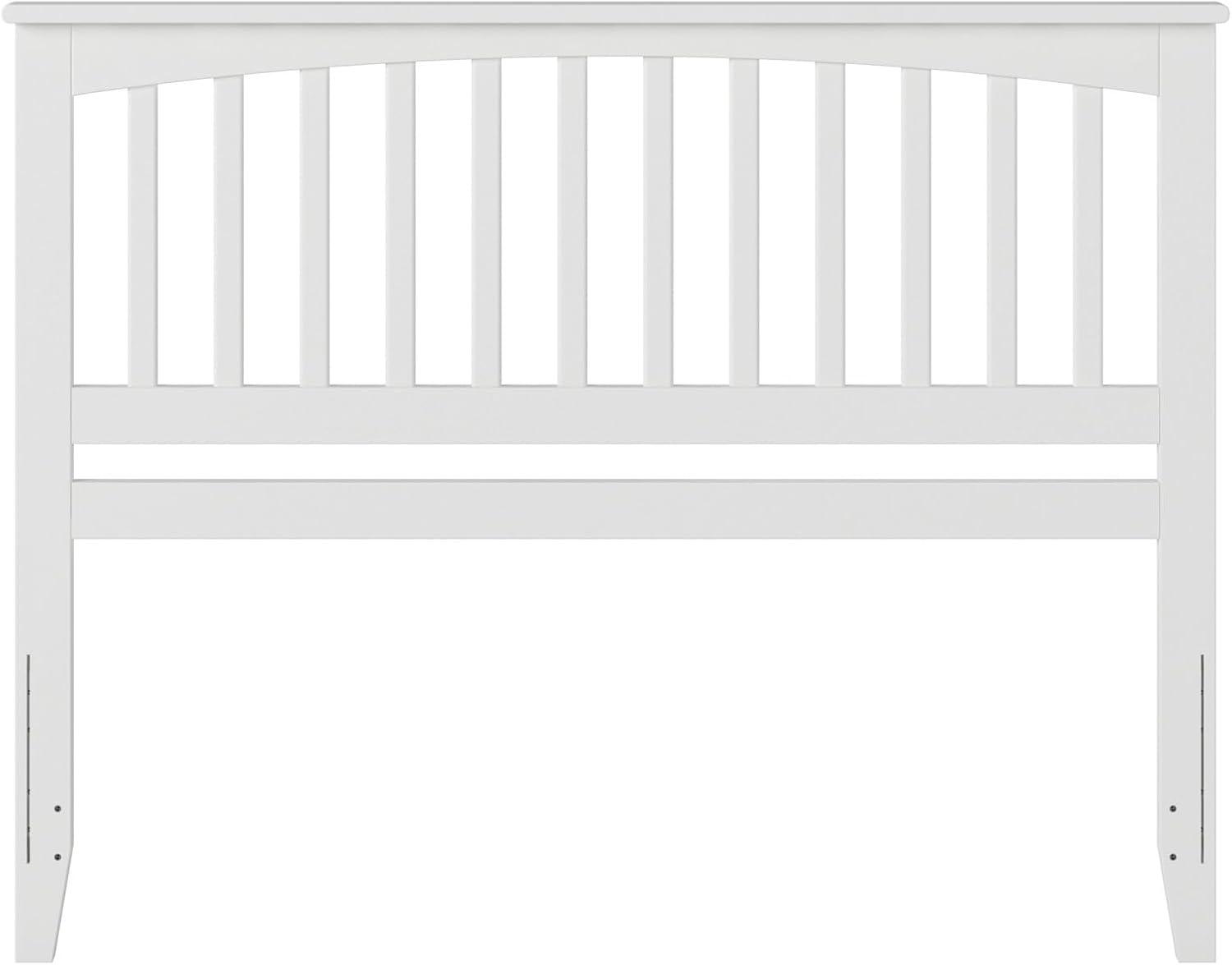 AFI Furnishings Mission Queen Headboard with Turbo Charger in White