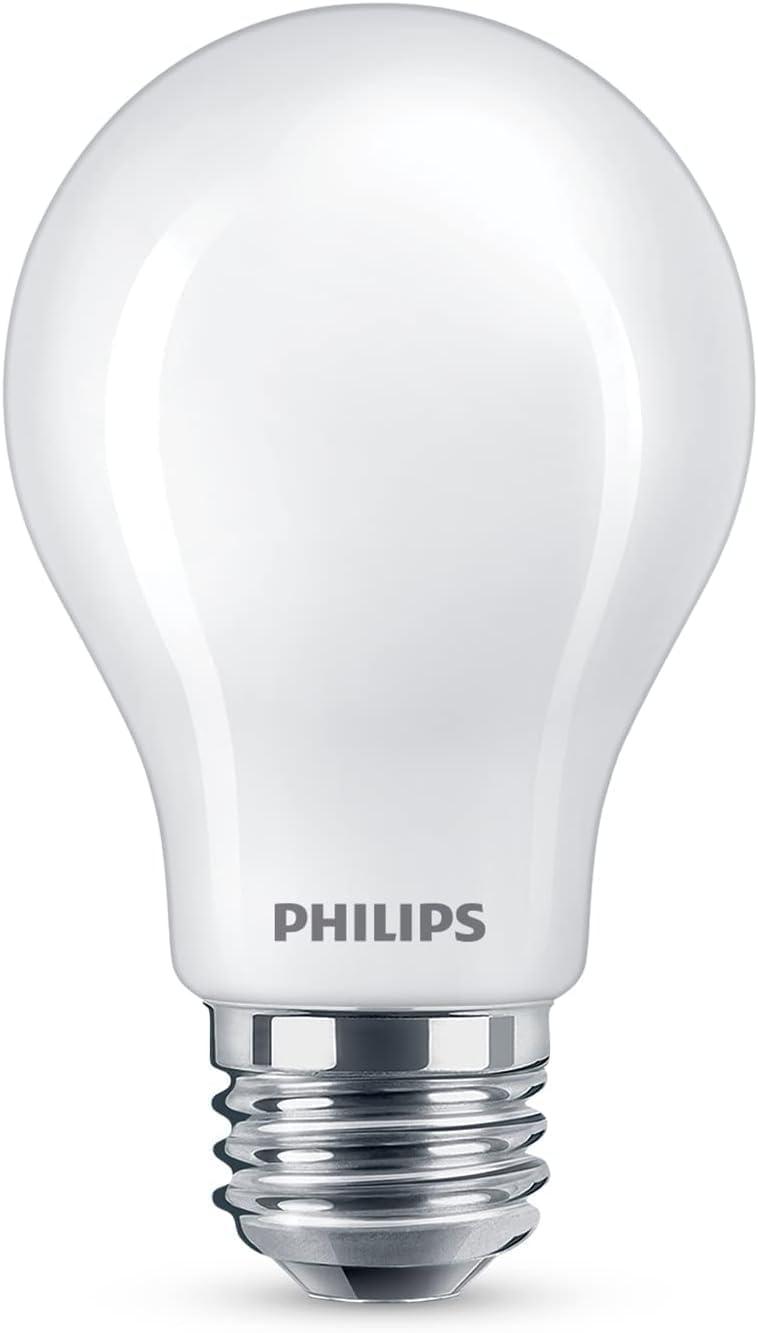 Philips UltraDef LED 60W Frosted Daylight A19 4P