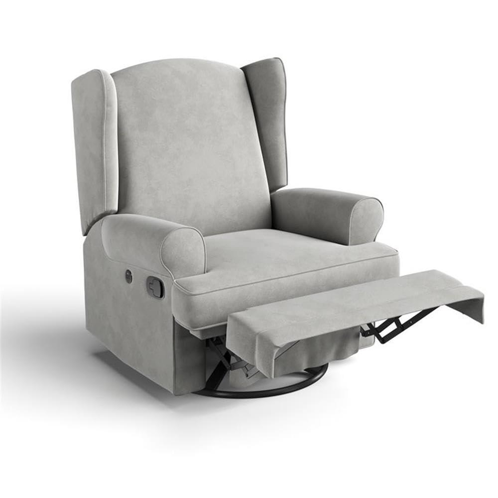 Serenity Swivel Reclining Glider Rocking Chair with USB