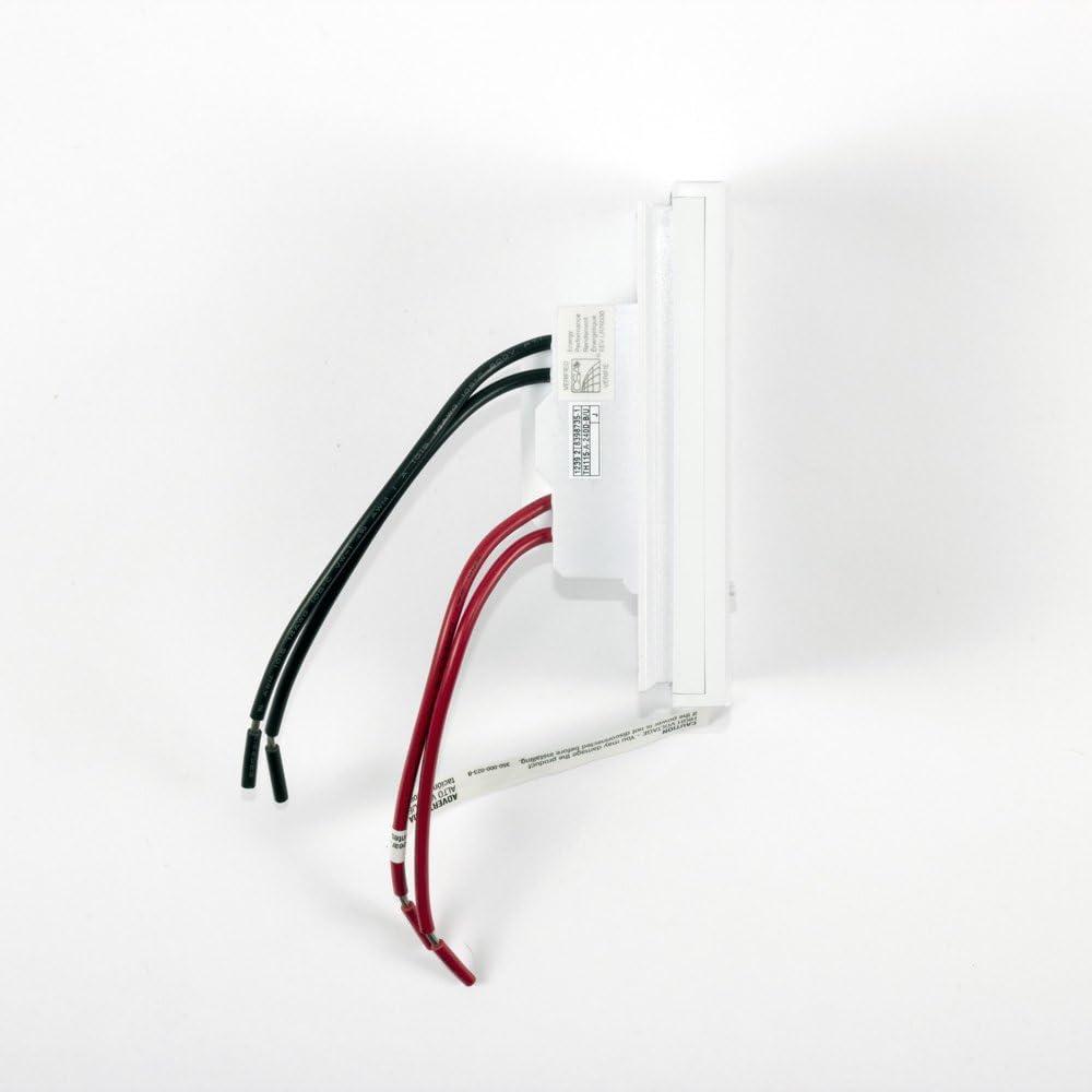 CADET TH114A-240D-B Electric Non-Prog Wall Stat,15A,DP, 240/208V, White