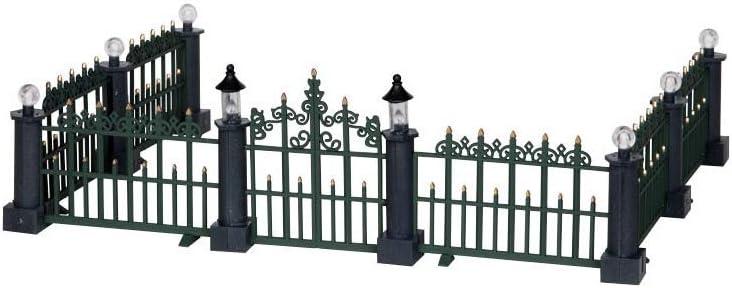 LEMAX Classic Victorian Fence, set of 7 #24534