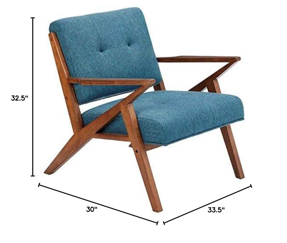 Desi Retro Button Tufted Armchair