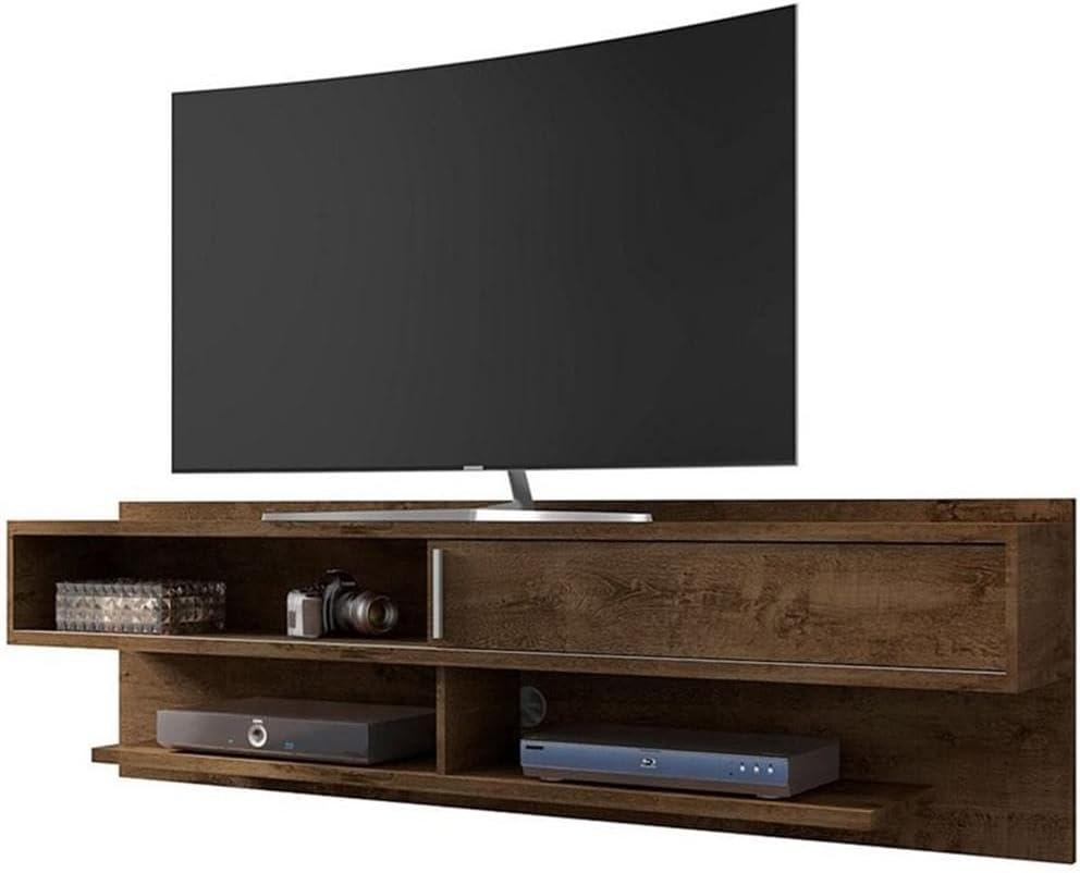 60" Astor Floating Entertainment Center Off  - Manhattan Comfort