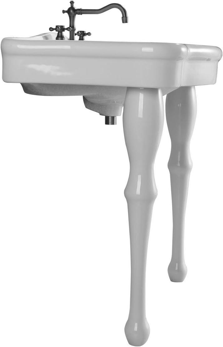 The Renovators Supply Inc. 19'' Gloss Specialty Bathroom Sink with Overflow