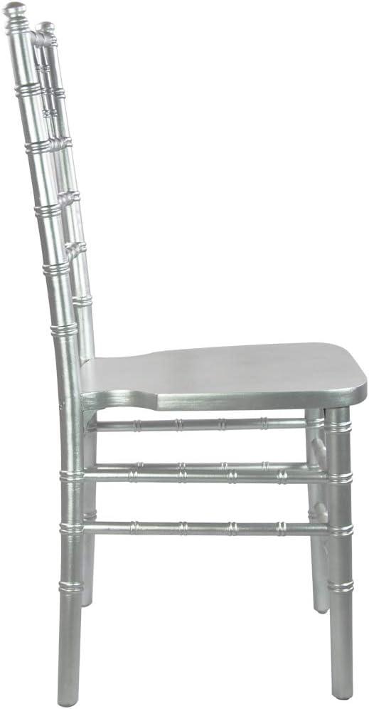 Flash Furniture Advantage Silver Chiavari Chair