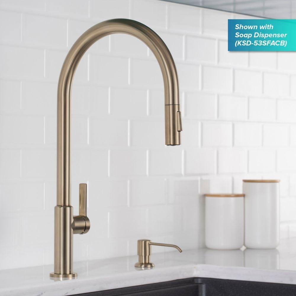 Oletto Single Handle Pull-Down Kitchen Faucet