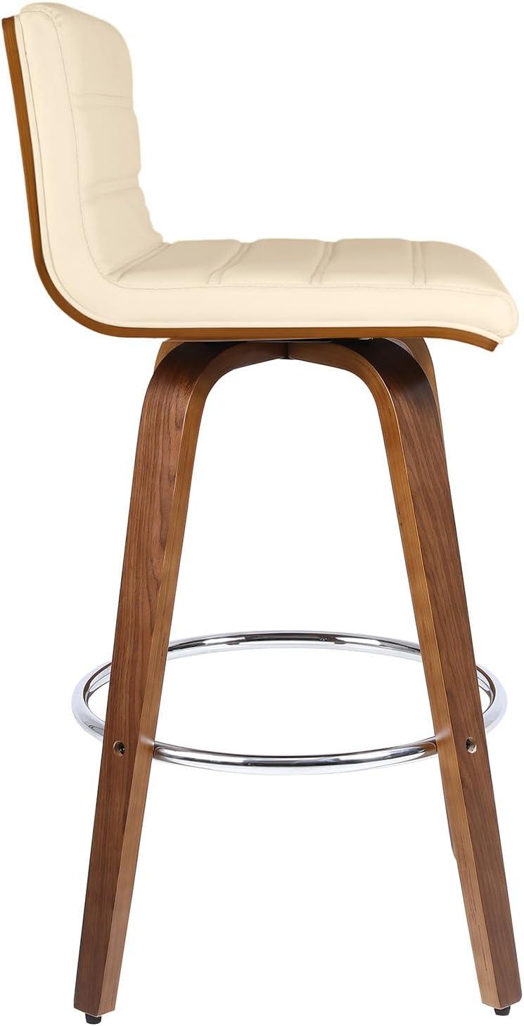 Corrigan Studio® Upholstered Swivel Stool (Set of 2)