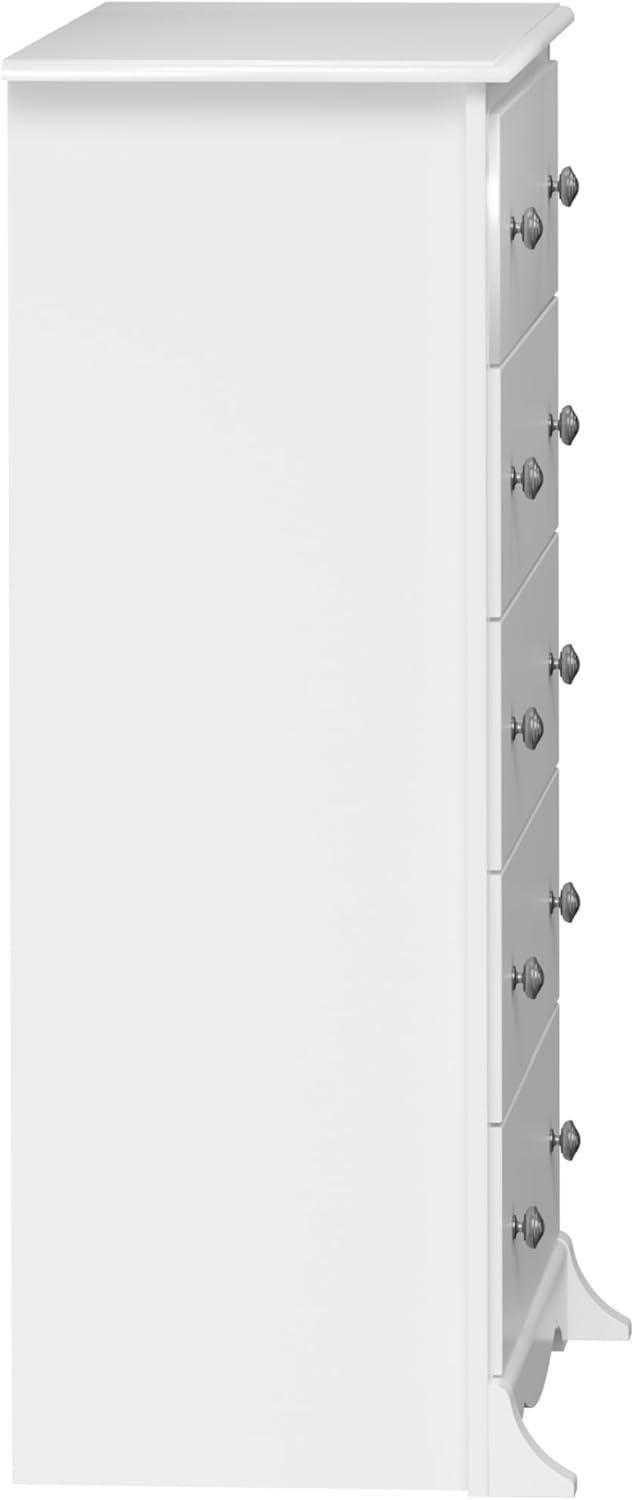 45.12" Monterey Vertical Dresser White - Prepac