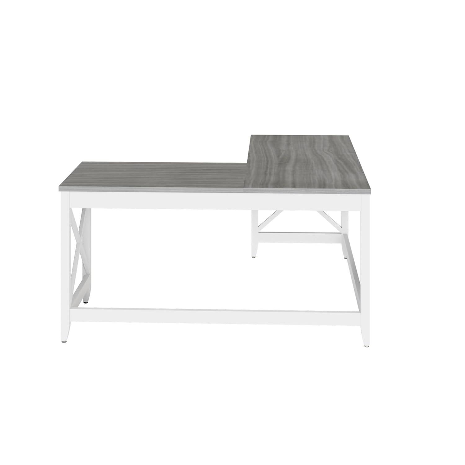 Workspace by Alera® L-Shaped Writing Desk