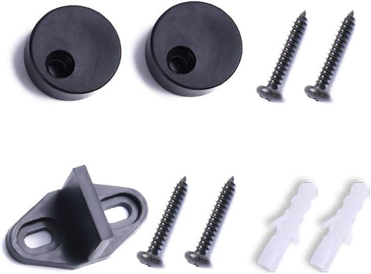 SMARTSTANDARD Sliding Barn Door Hardware Hangers 2pcs (Black) (J Shape Hangers)