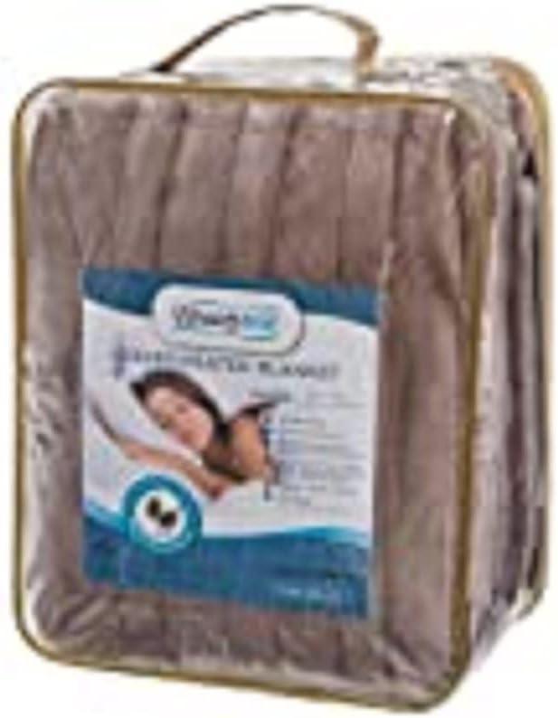 Plush Electric Heated Bed Blanket - Beautyrest