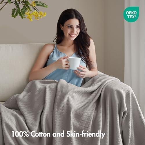 100% Certified Egyptian Cotton Blanket