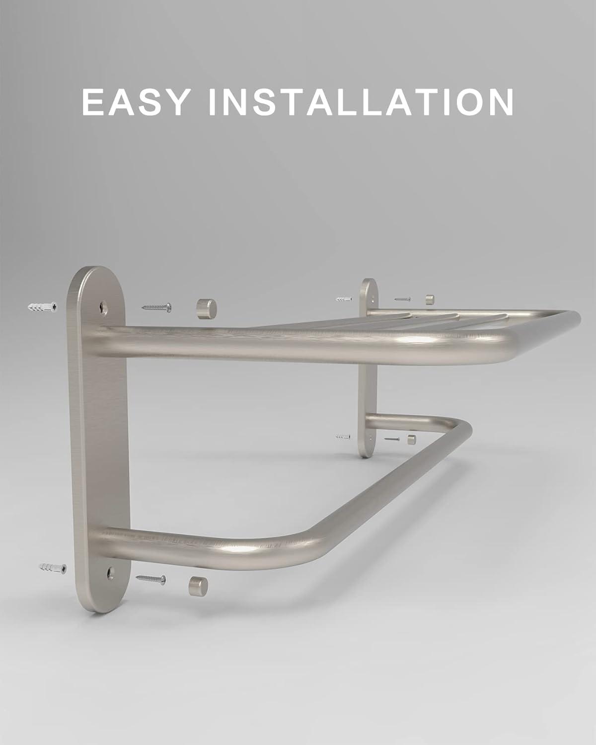 BATH EQUIPMENT FIXSEN 2 Wall Towel Rack YJJ001-C