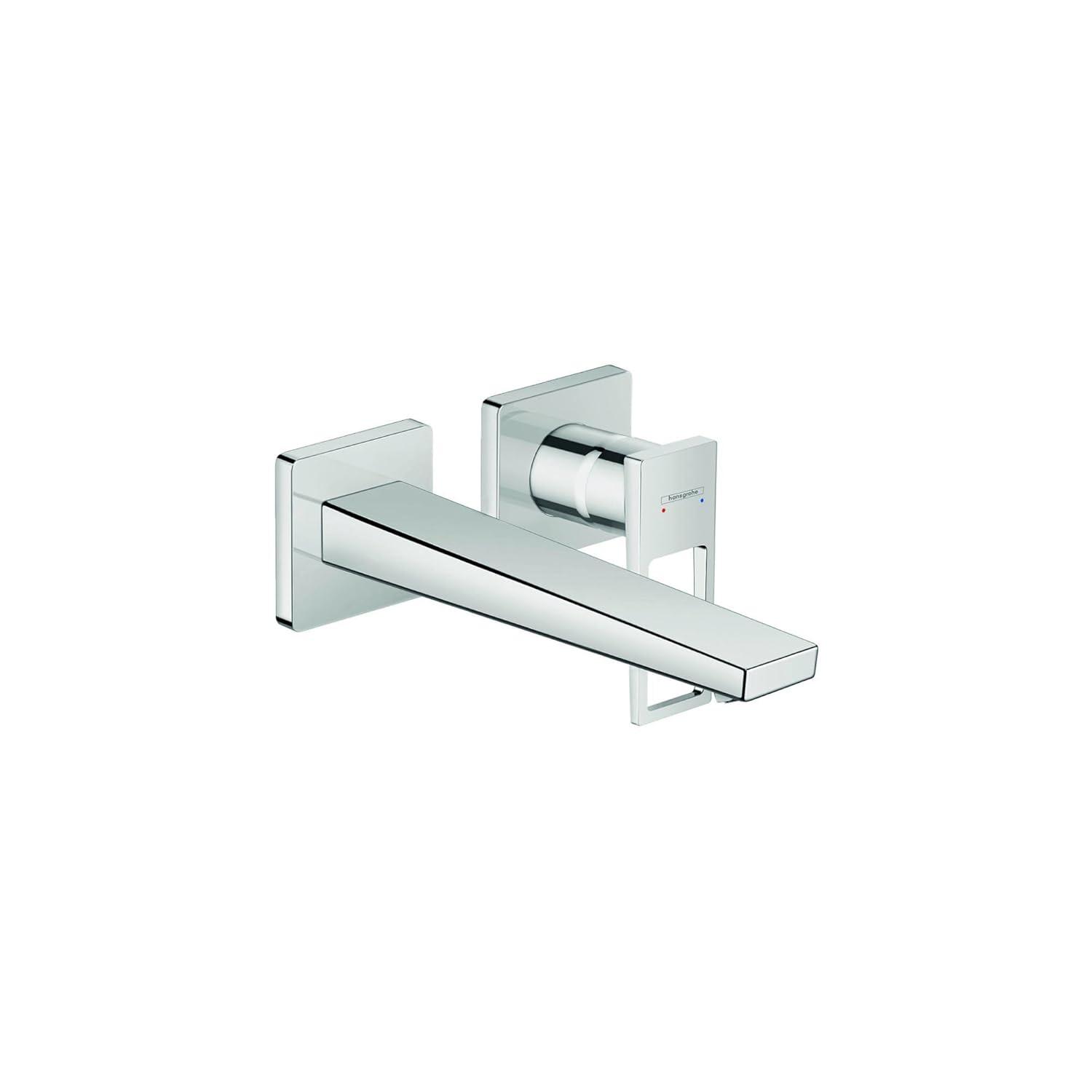 Metropol Low Flow Water Saving Wall Mounted Bathroom Faucet