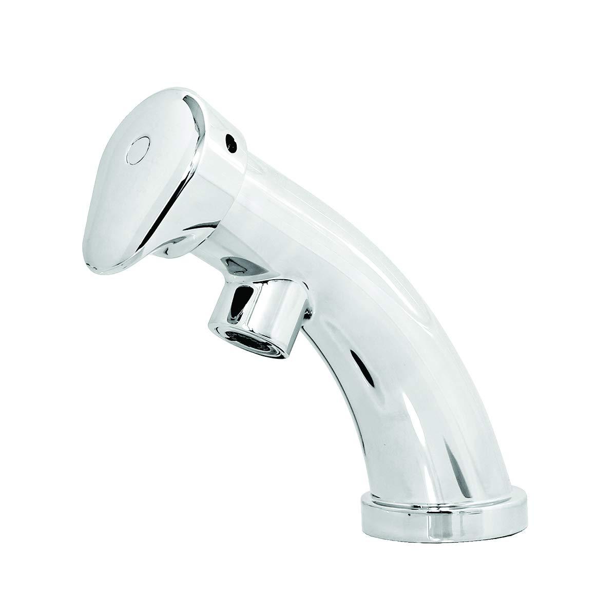 Easy-Push Single Hole Bathroom Faucet