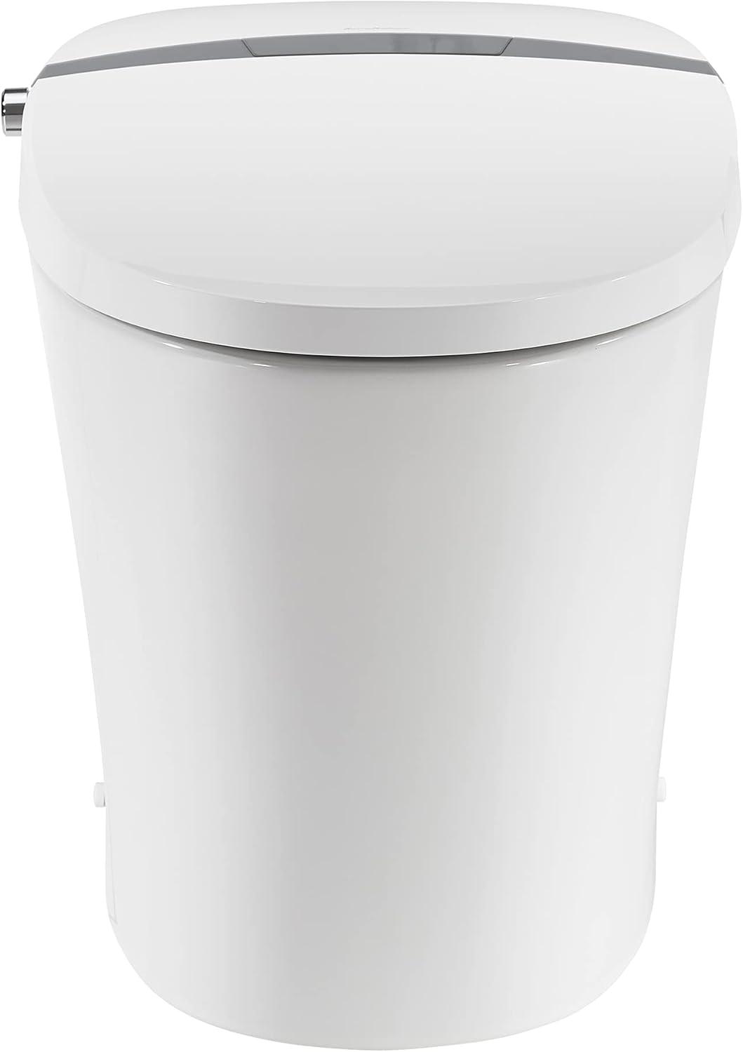 Avancer Smart Tankless Elongated Toilet and Bidet, Touchless Vortex Dual-Flush 1.1/1.6 gpf