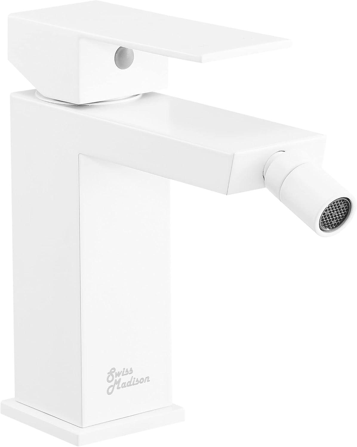 Concorde Bidet Faucet in Matte White