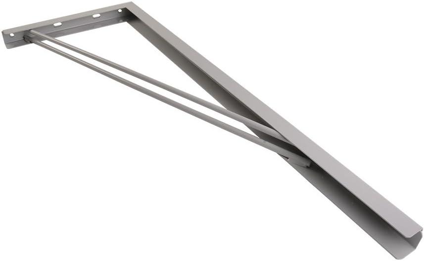 Heavy Duty Gray Steel A/C Bracket Shelf 48.5"