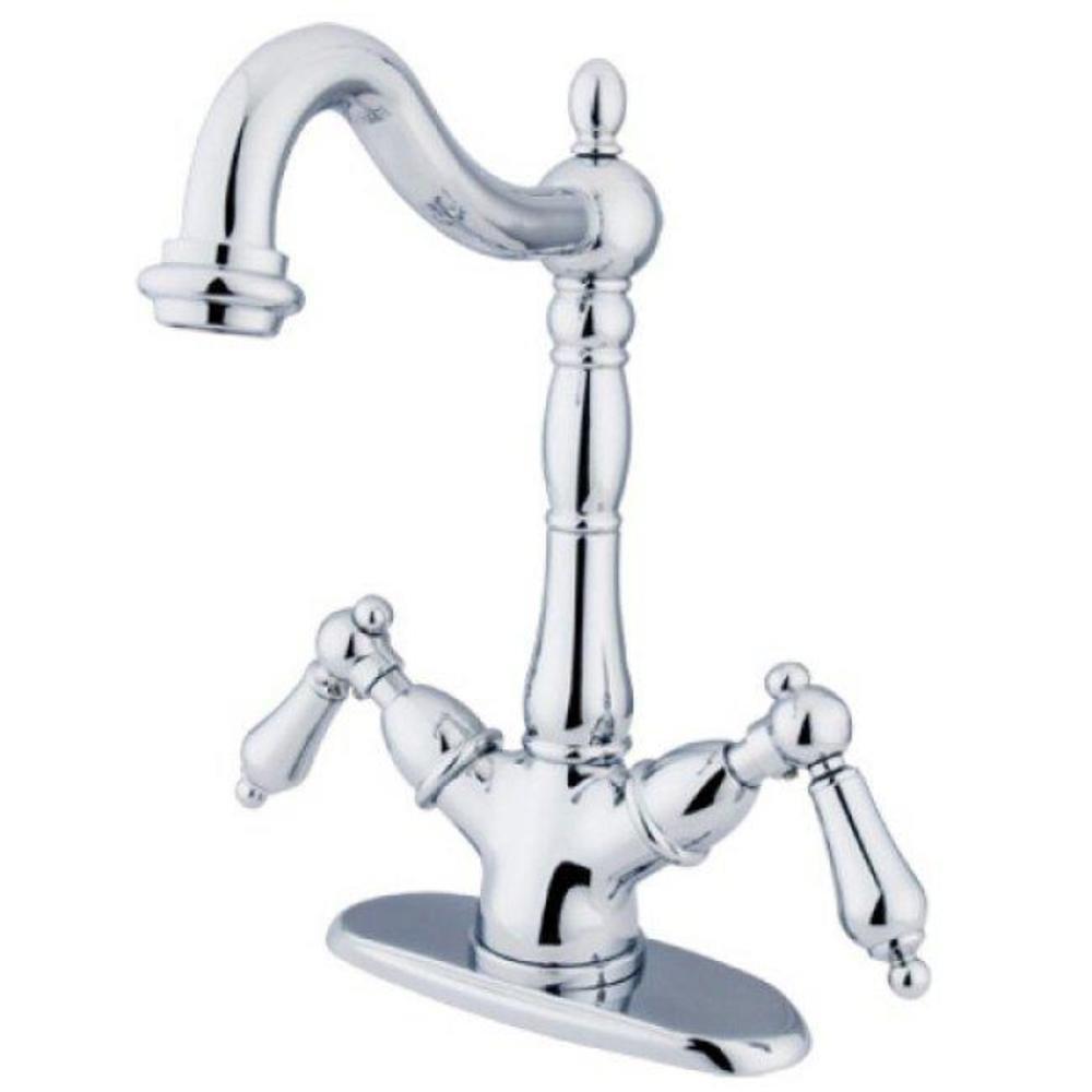Kingston Brass KS1491AX Vessel Sink Faucet, Polished Chrome