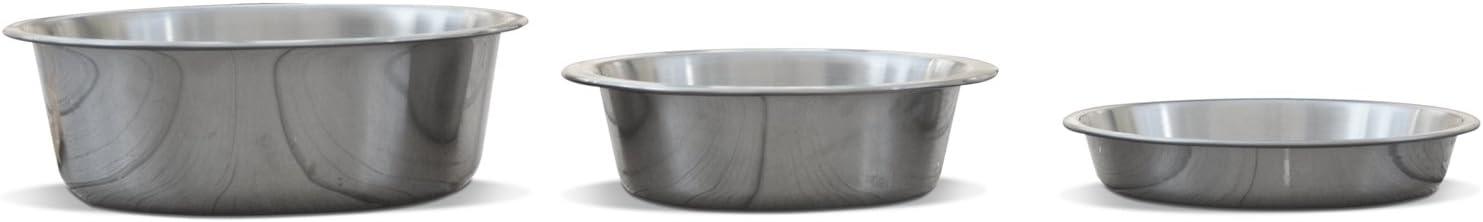 Small Brushed Stainless Steel Elevated Cat Bowl