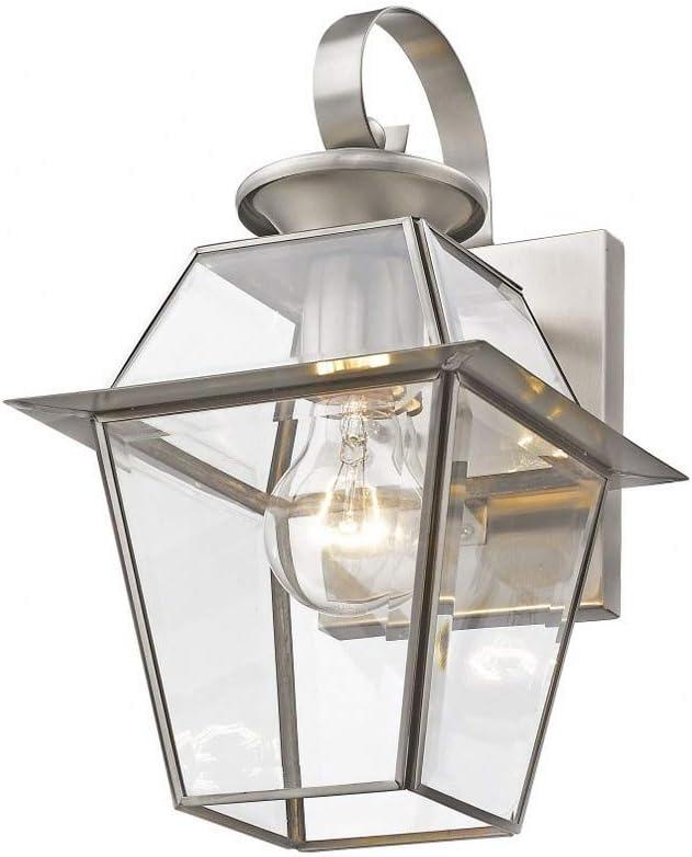 Livex Lighting Westover 1 - Light Wall Light in  Brushed Nickel