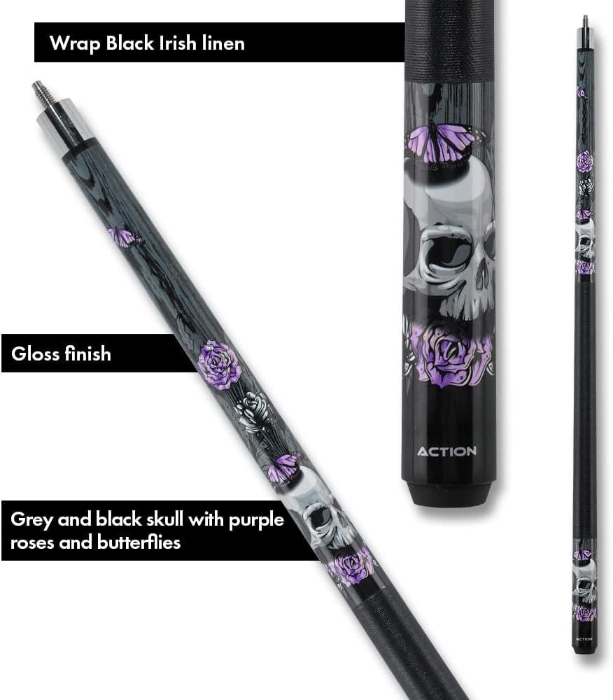 Eight Ball Mafia Eight Ball Mafia Wood Pool Cues