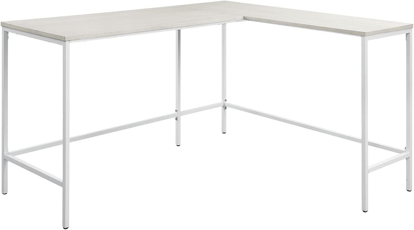 American Furniture Classics  30 x 56 x 48 in. OS Home & Office Furniture L Workcenter, White Oak