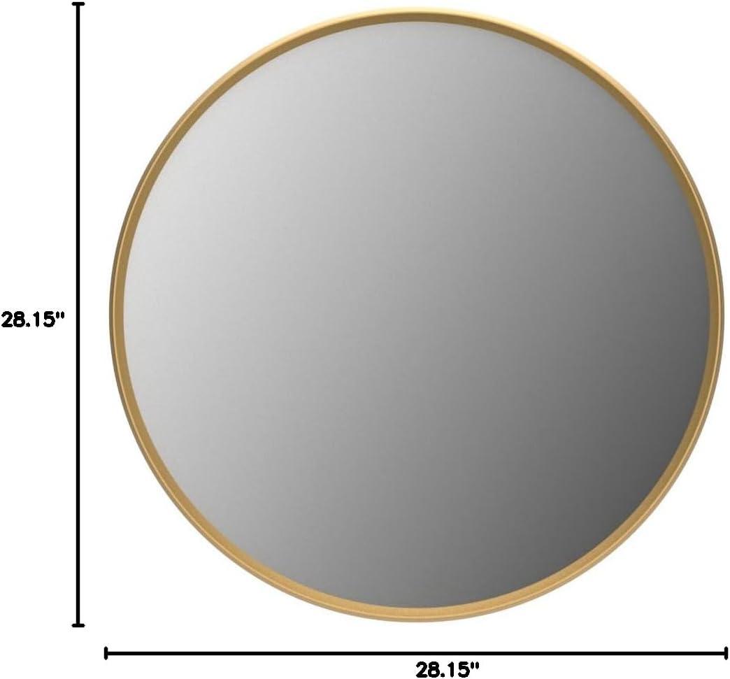 Essential Round Wall Mirror, Bathroom/Vanity Mirror with Frame