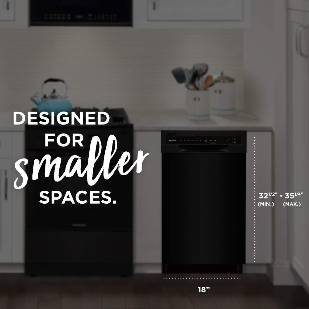 Frigidaire Series 18" 52 dBA Built-in Full Console Dishwasher with Cycle Status Indicators