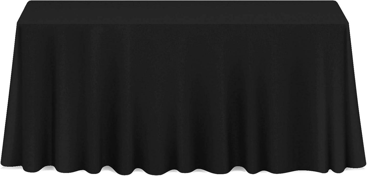 Lann's Linens Solid Color Rectangular Tablecloth
