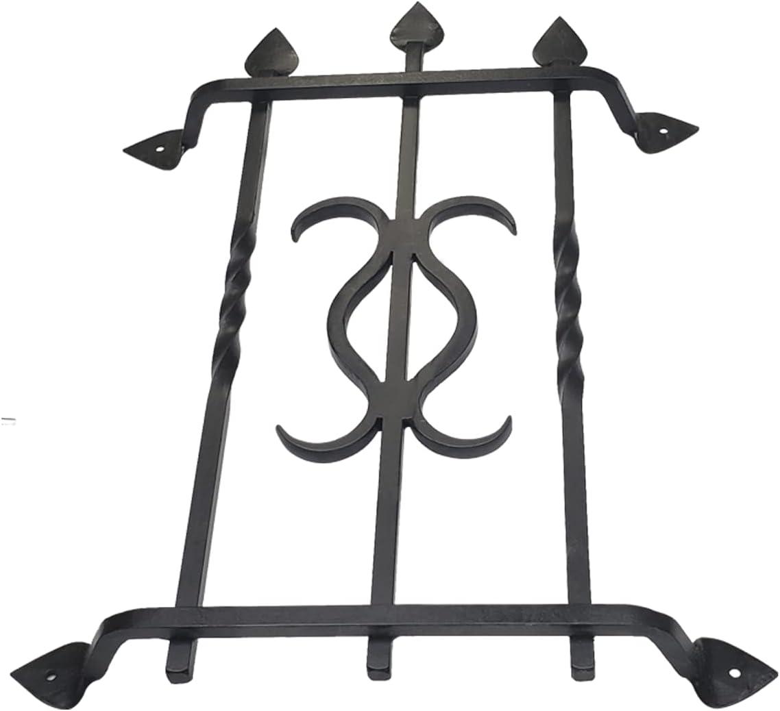 Prima Decorative Hardware Gate Speakeasy Grille Iron Scroll Design 103