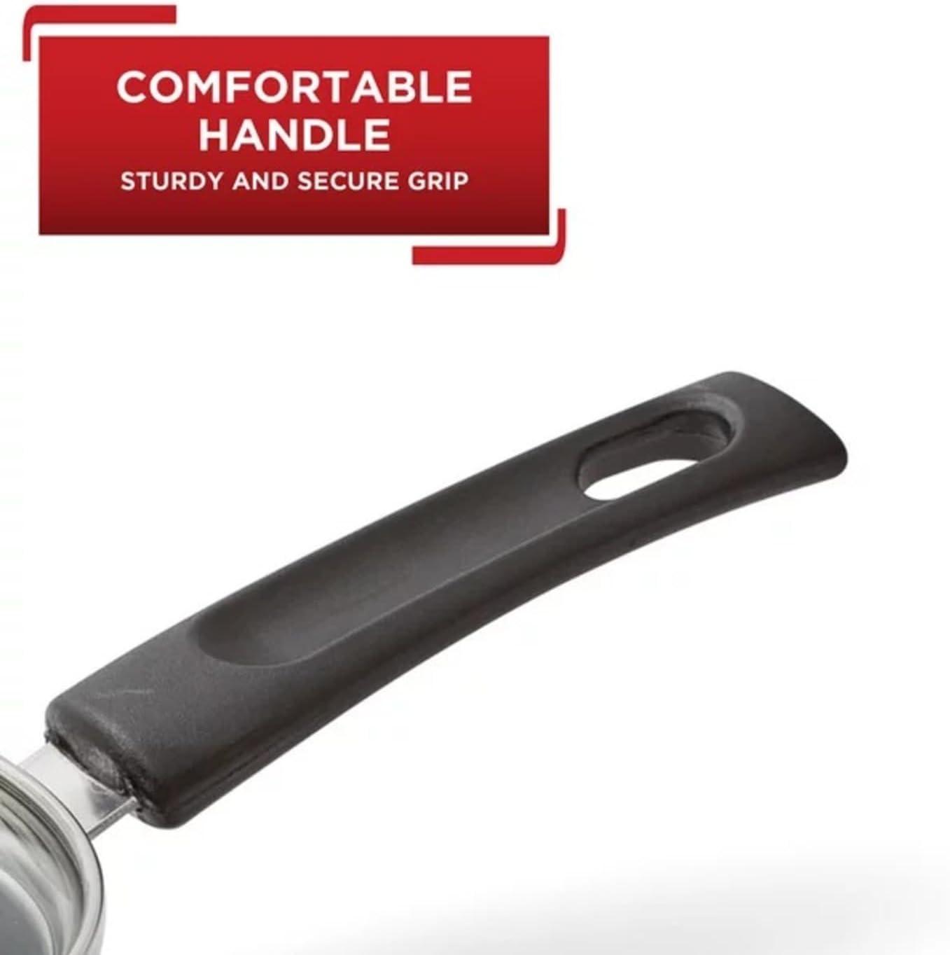 T-fal Easy Care Nonstick Cookware, Covered One Egg Wonder Fry Pan, 4.5 inch, Black