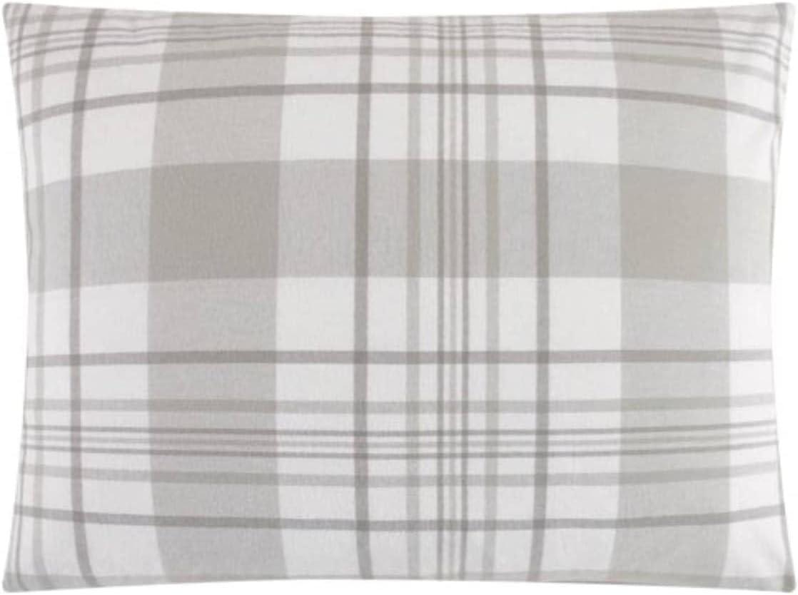 Dearfoams Modern & Contemporary Cotton Machine Woven Plaid Comforter Set