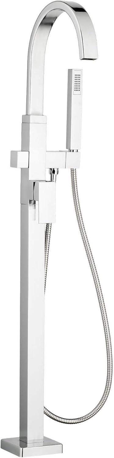 Times Square 1 Handle Freestanding Tub Filler with Diverter