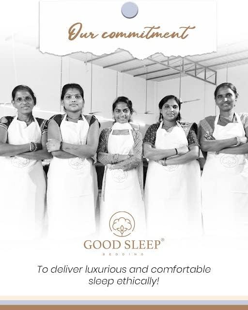 Good Sleep Bedding 1000 TC Egyptian Cotton Sheets Set, 5 Pc Split King Bed Sheets Set, White for All Age Group